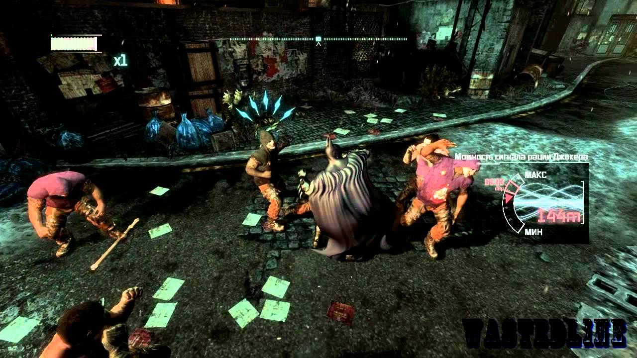 Batman: Arkham City - Gameplay from WastedLine