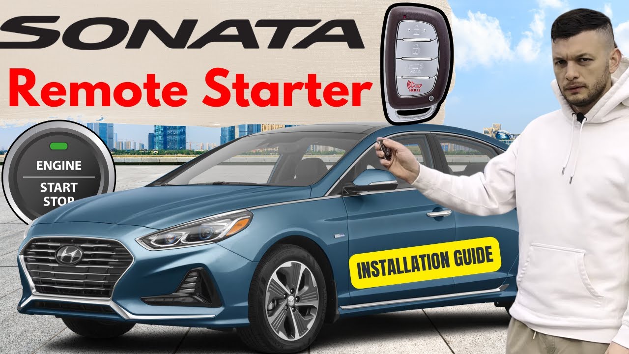 Hyundai Sonata 2015-2019 | Установка дистанционного запуска двигателя | Запуск двигателя нажатием...