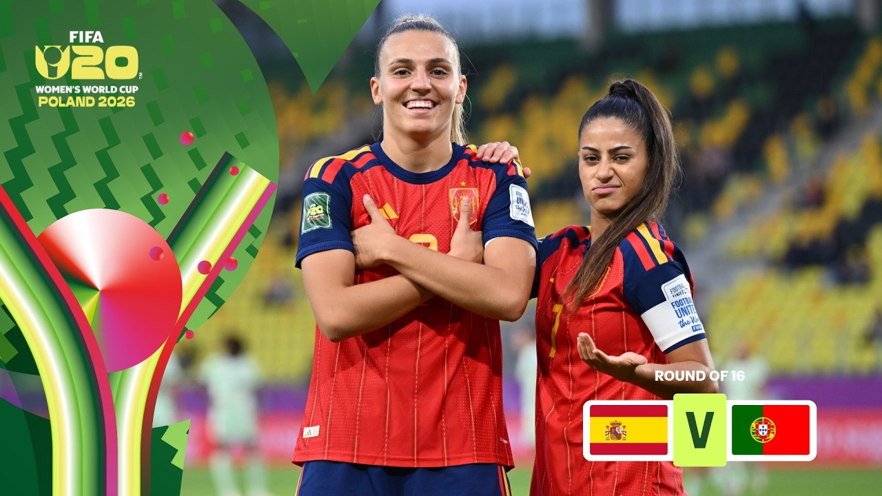 SPAIN DEFEAT PORTUGAL | FIFA U-20 Women's World Cup 2026&trade; Highlights
