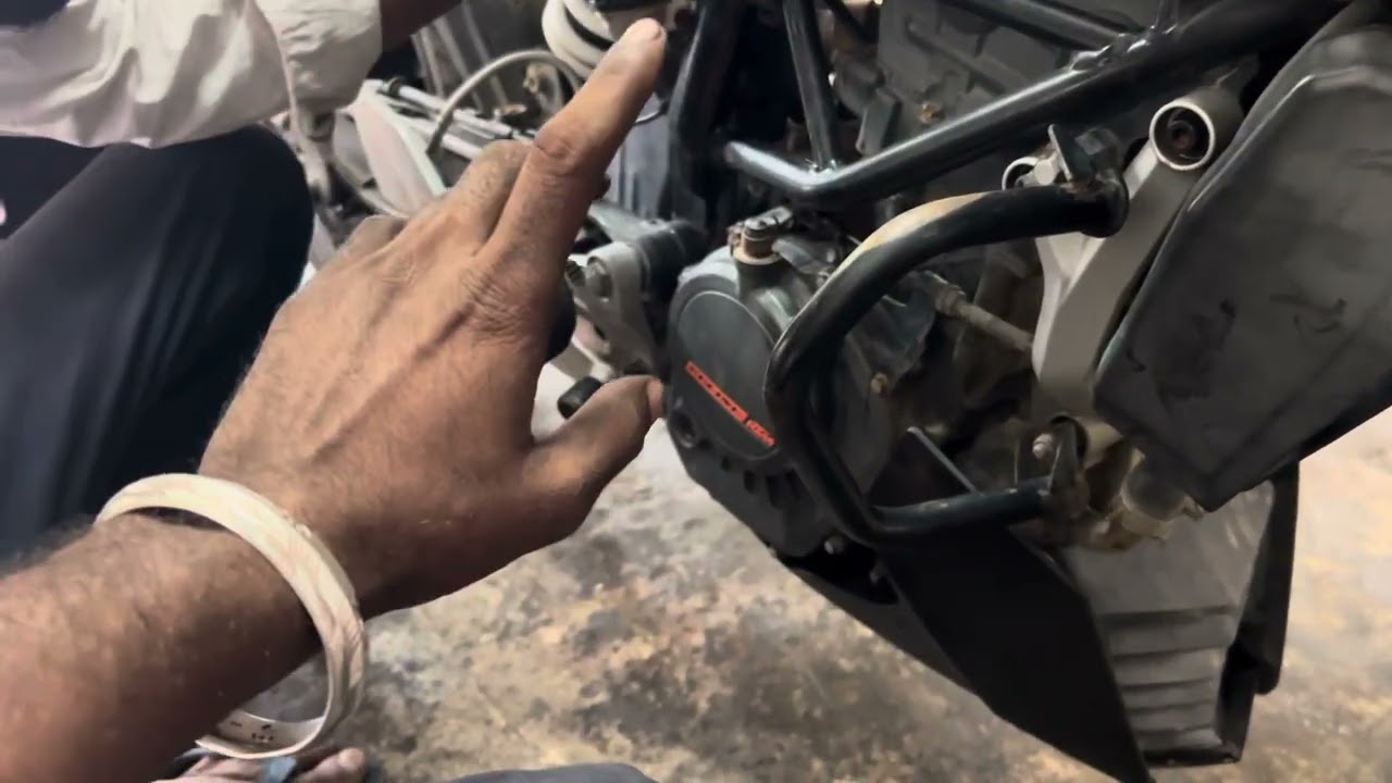 Ktm duke 125 bike starting problem ￼￼ self, start not working