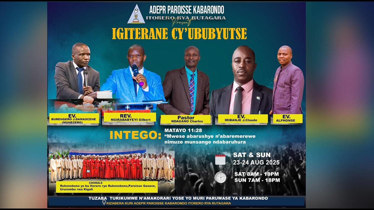 IGITERANE CY'UBUBYUTSE ADEPR PAROISSE KABARONDO
