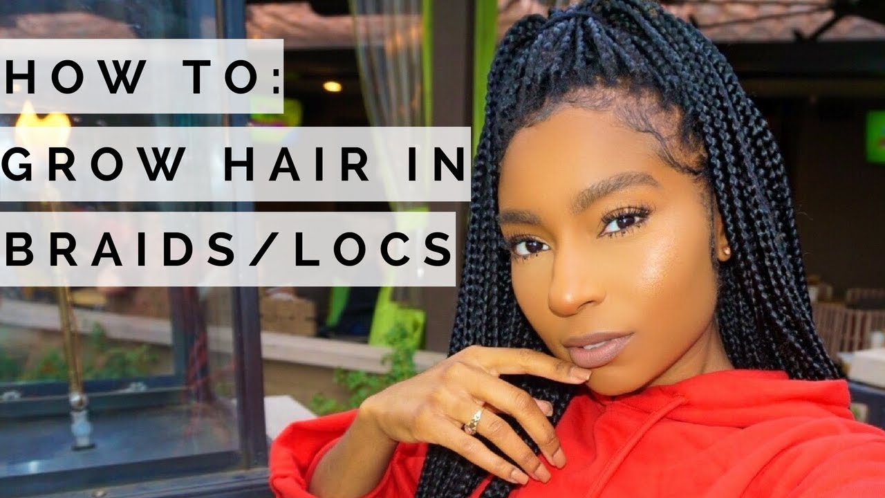 How to: Maintain Box Braids & Protective Styles| Grow Natural Hair Long | iamLindaElaine