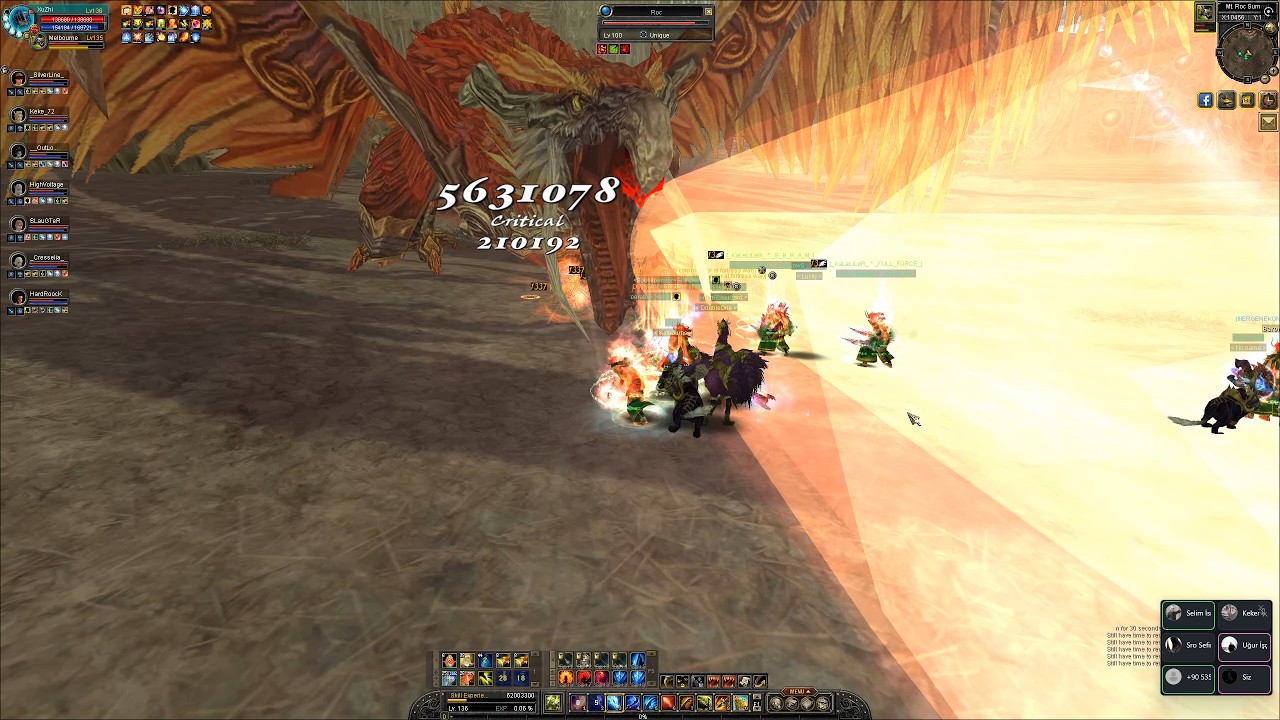Silkroad Online Theia Uniq Mix With D17+15 Legend Spear