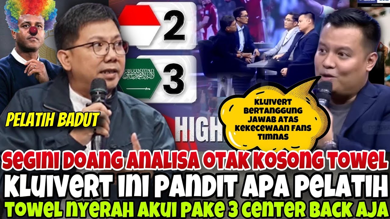 PANGERAN SIAHAAN BUNGKAM MULUT TOWEL - DETIK² TOWEL NGAKUI FORMASI 3 BEK STY SANGAT AMPUH