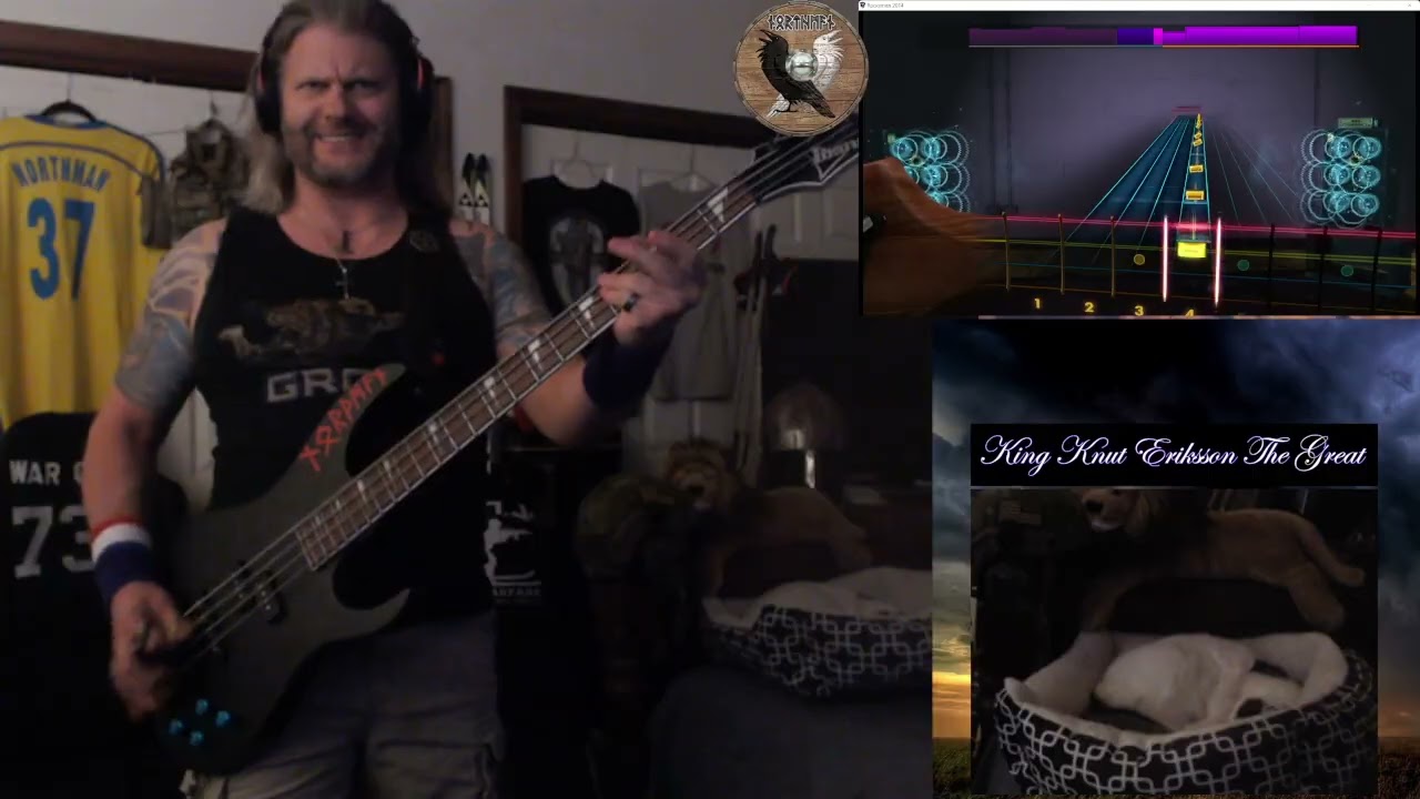 Amon Amarth - Heidrun {Northman Cover}{Bass Guitar} Please See {Unique} Details In Description