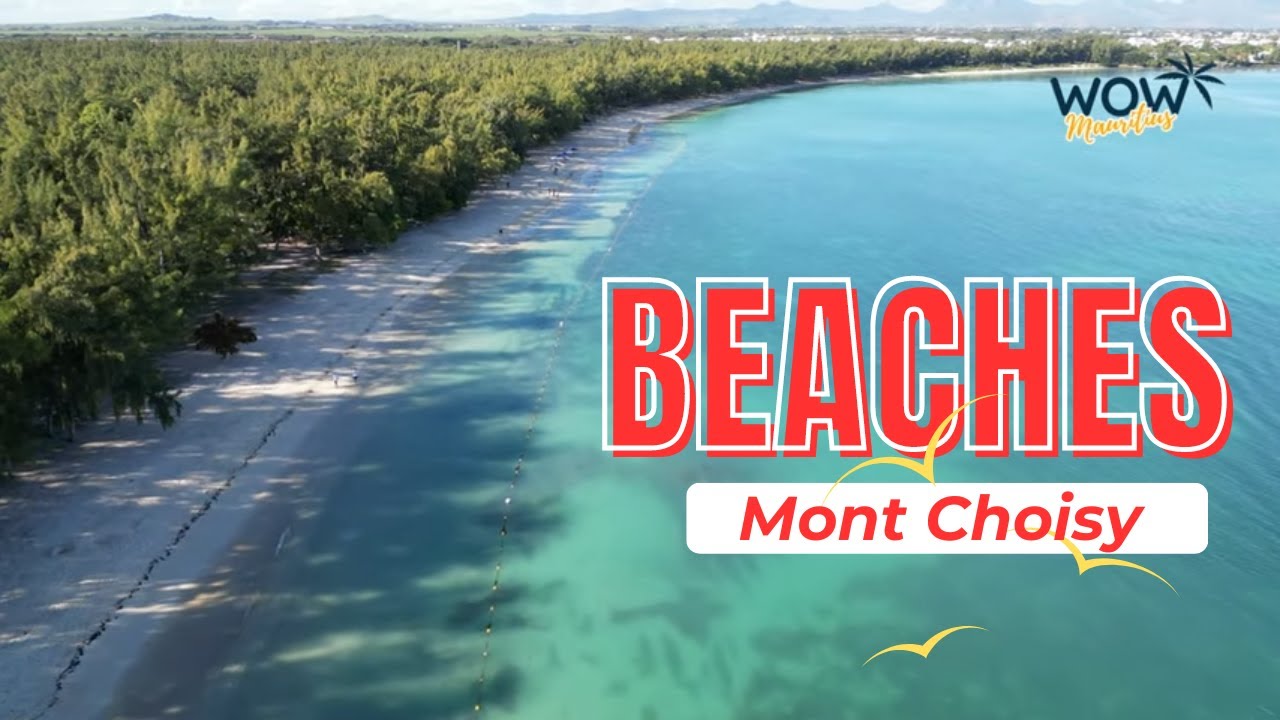 4k Mont Choisy Public Beach, Mauritius
