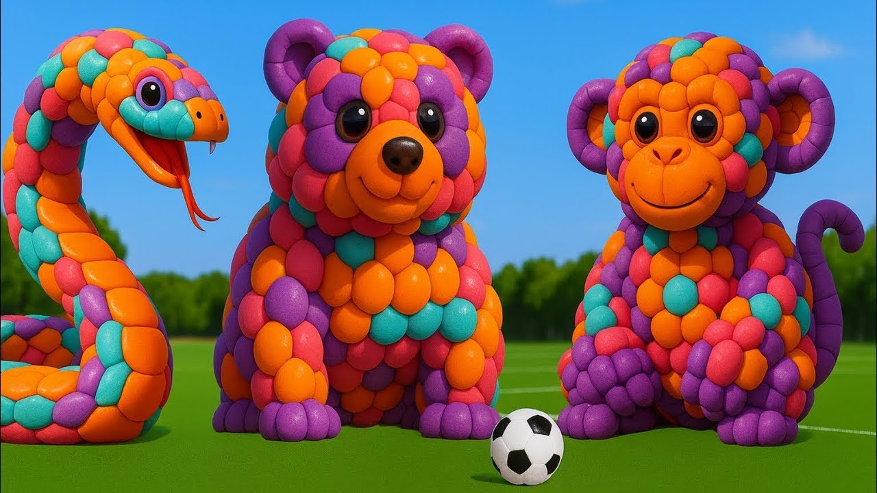 The mascot vibrato assistant snake placed on the football field is popular, co-produced and creative