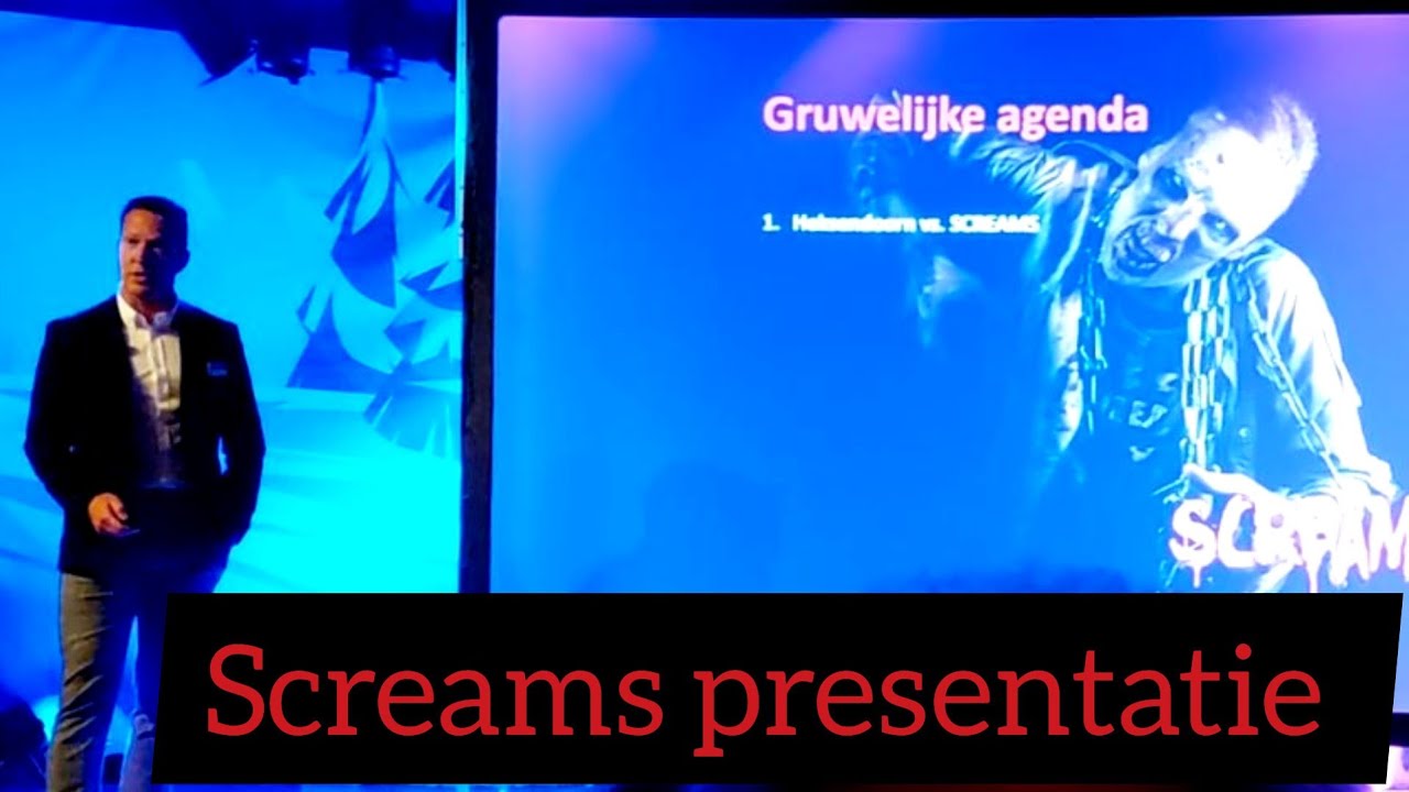 Avonturenpark Hellendoorn/ Screams presentatie tijdens Scare event 2023