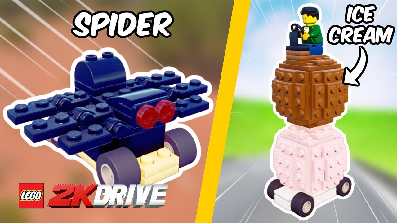 TD BRICKS built CURSED CARS | LEGO 2K Drive