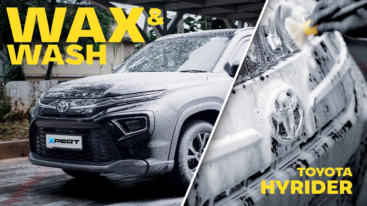 Dirty Toyota Hyryder | Wash & Wax   Kerala