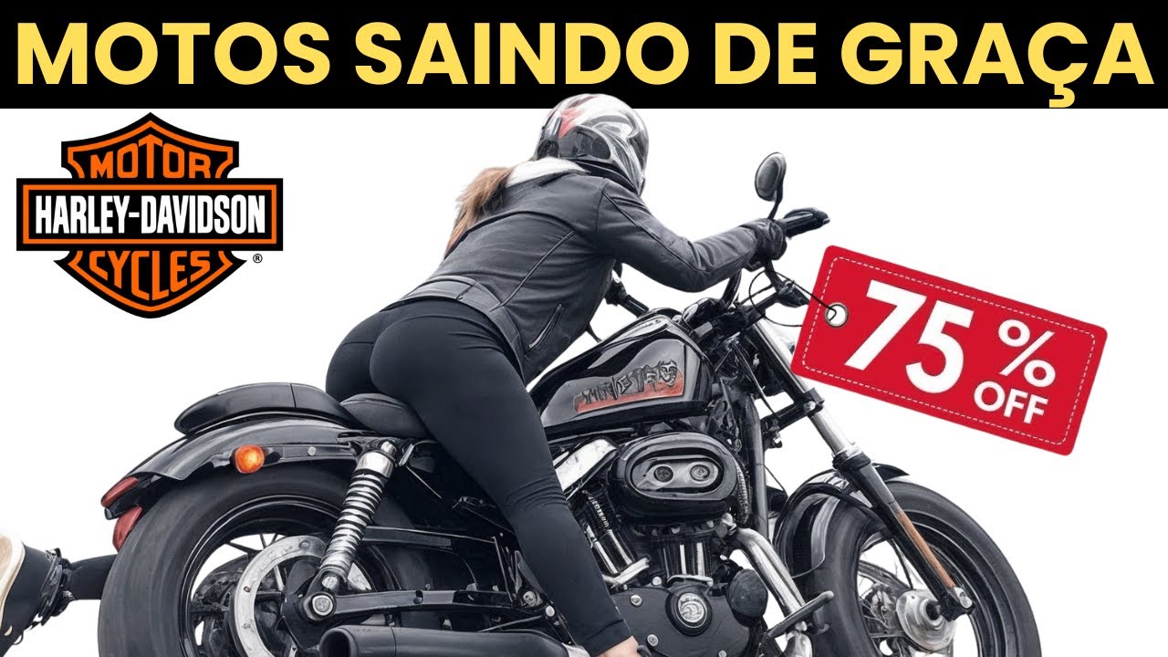 As 10 Motos da Harley-Davidson SAINDO DE GRAÇA nas Cocessionárias!!