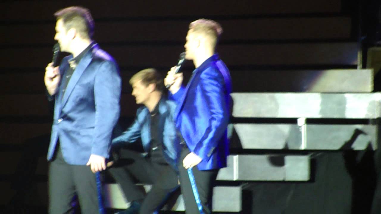 Westlife -Nicky's speech - Manchester