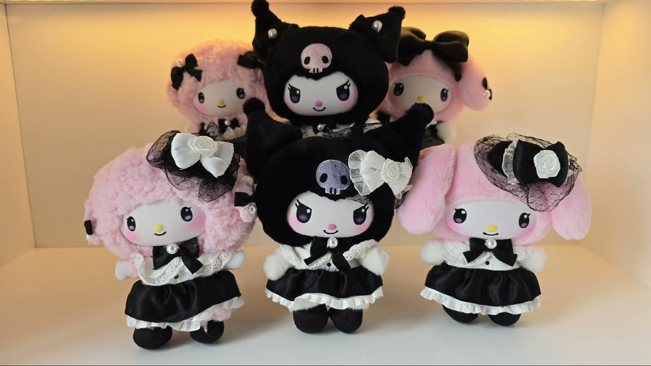Sanrio Sisters Outfit Series Plush Unboxing ASMR