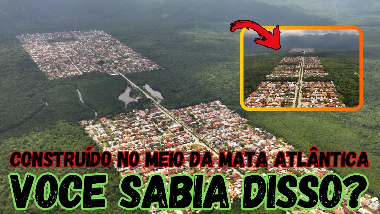 OLHA ISSO AQUI, UM BAIRRO GIGANTE ESCONDIDO NA MATA ATLÂNTICA - Morada da Praia | Bertioga