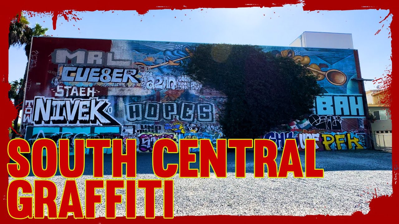 7 MILES OF GRAFFITI - South Central Los Angeles Vermont Ave (Part 1) - 108th / Century / Manchester
