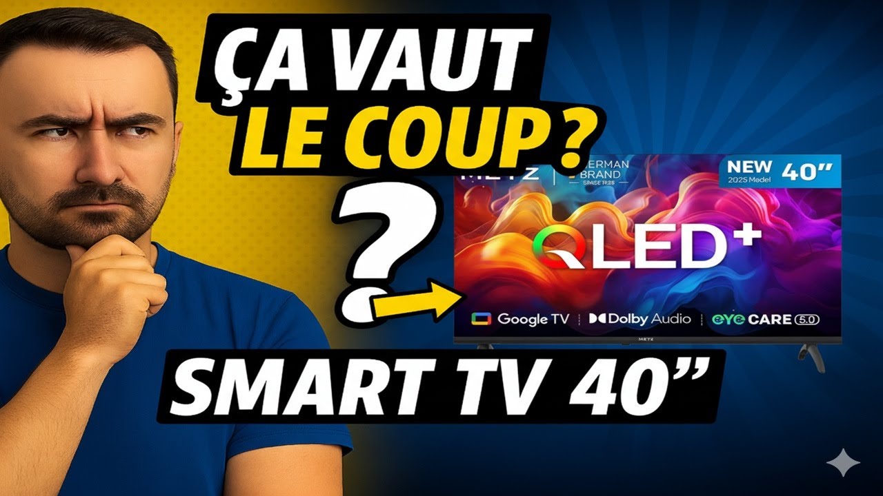 TD Systems Smart TV 40&rdquo; Full HD 🔥 Qualit&eacute;, Google TV et Petit Prix | Vaut-elle le Coup en 2026 ?