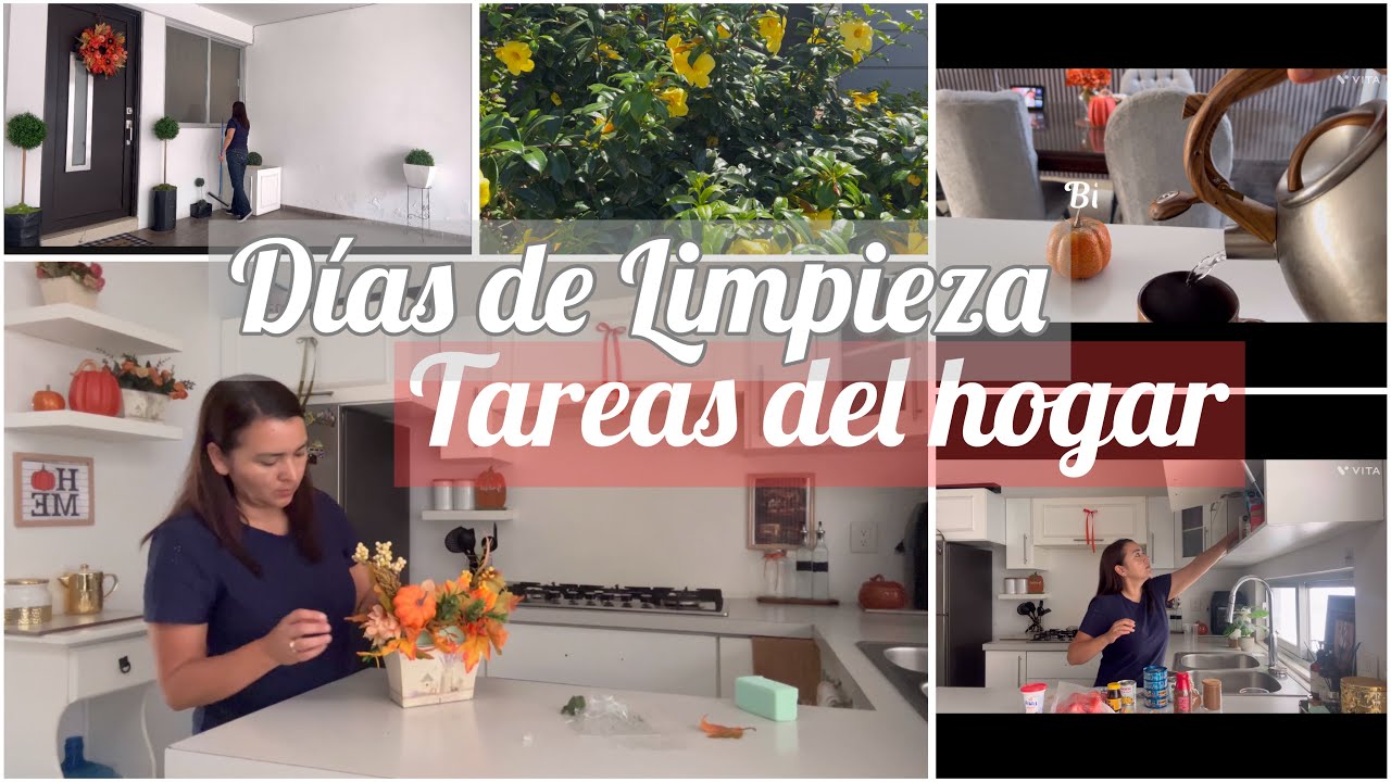 Días de Limpieza en Un Hogar acogedor + Receta de ensalada 