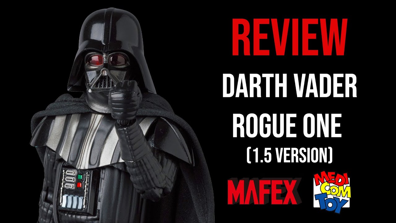 Ep427 MAFEX Rogue One Darth Vader (1.5 version) REVIEW