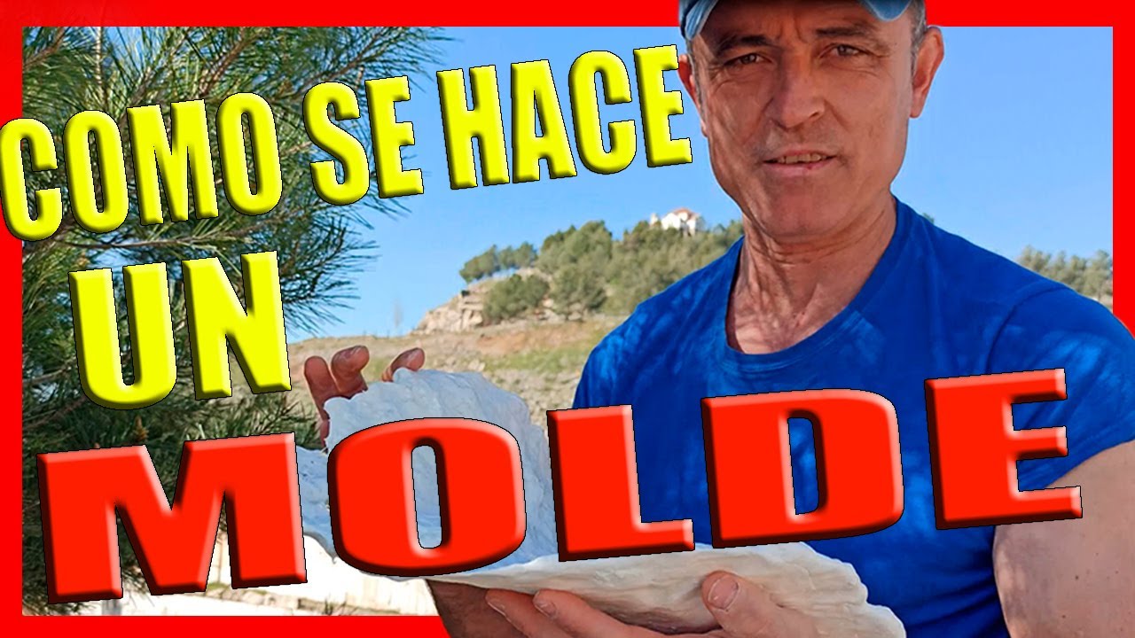 🥳 Como se hace ¡¡ MOLDE de PIEDRA ARTIFICIAL !! para ESTAMPADO IMITACIÓN en PAREDES
