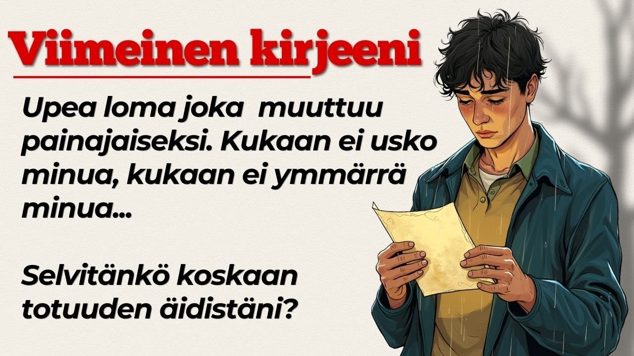 Learn Finnish with Easy Stories for Beginners | Viimeinen Kirjeeni