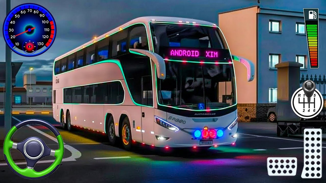 New Heavy Driver Bus Simulator 2026 | City Bus Driving 3D gameplay #androidxim