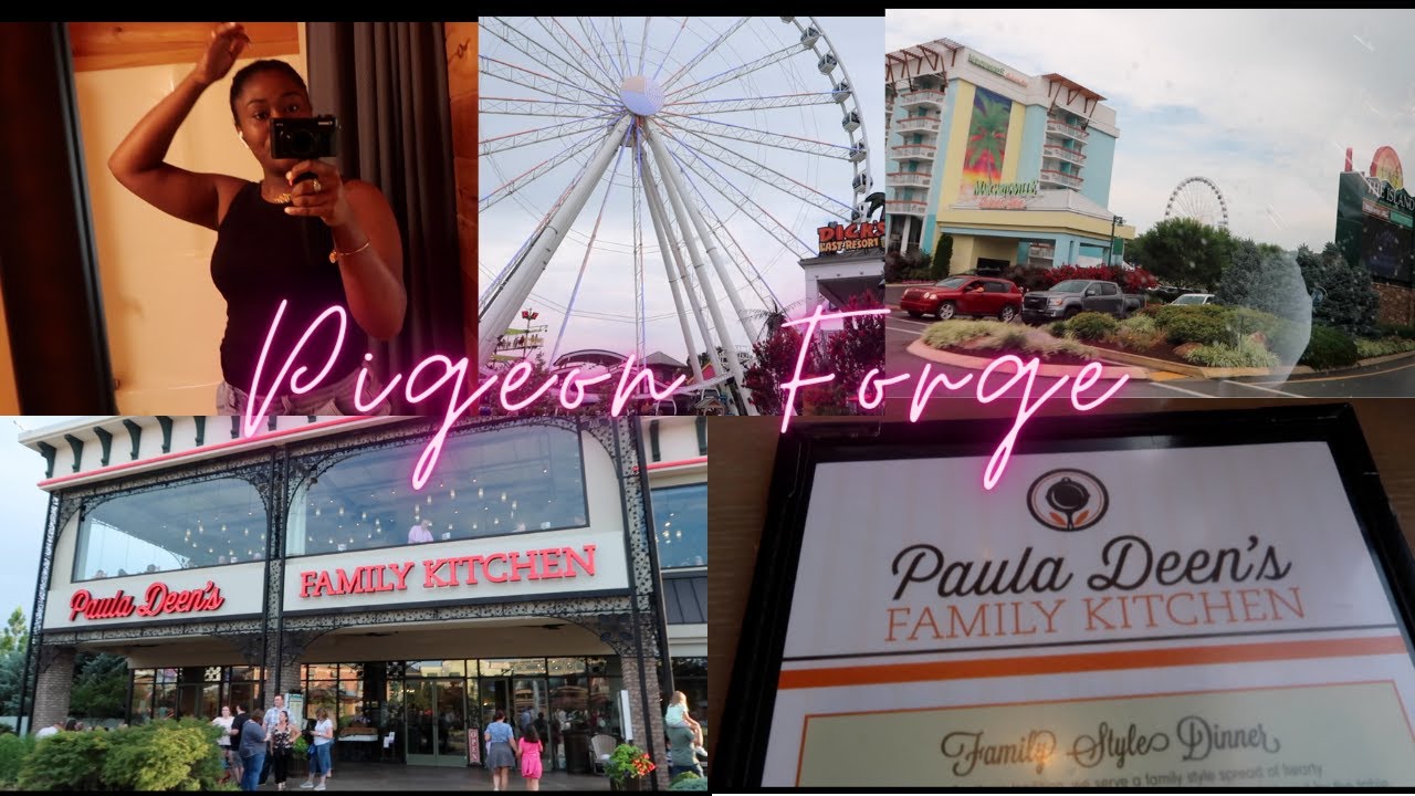 Pigeon Forge Family Vacation Vlog | Dollywood Theme Park, Paula Deen's Restaurant + more