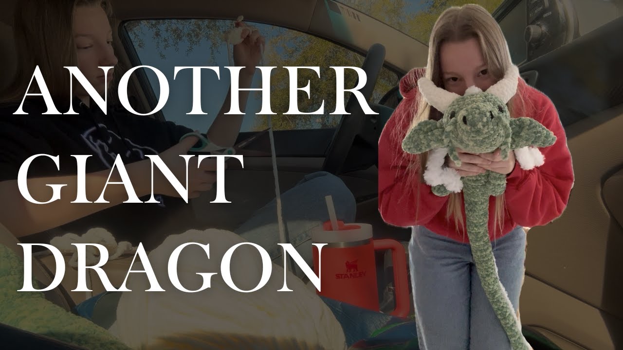 Crocheting A Giant Dragon While Working a 9-5