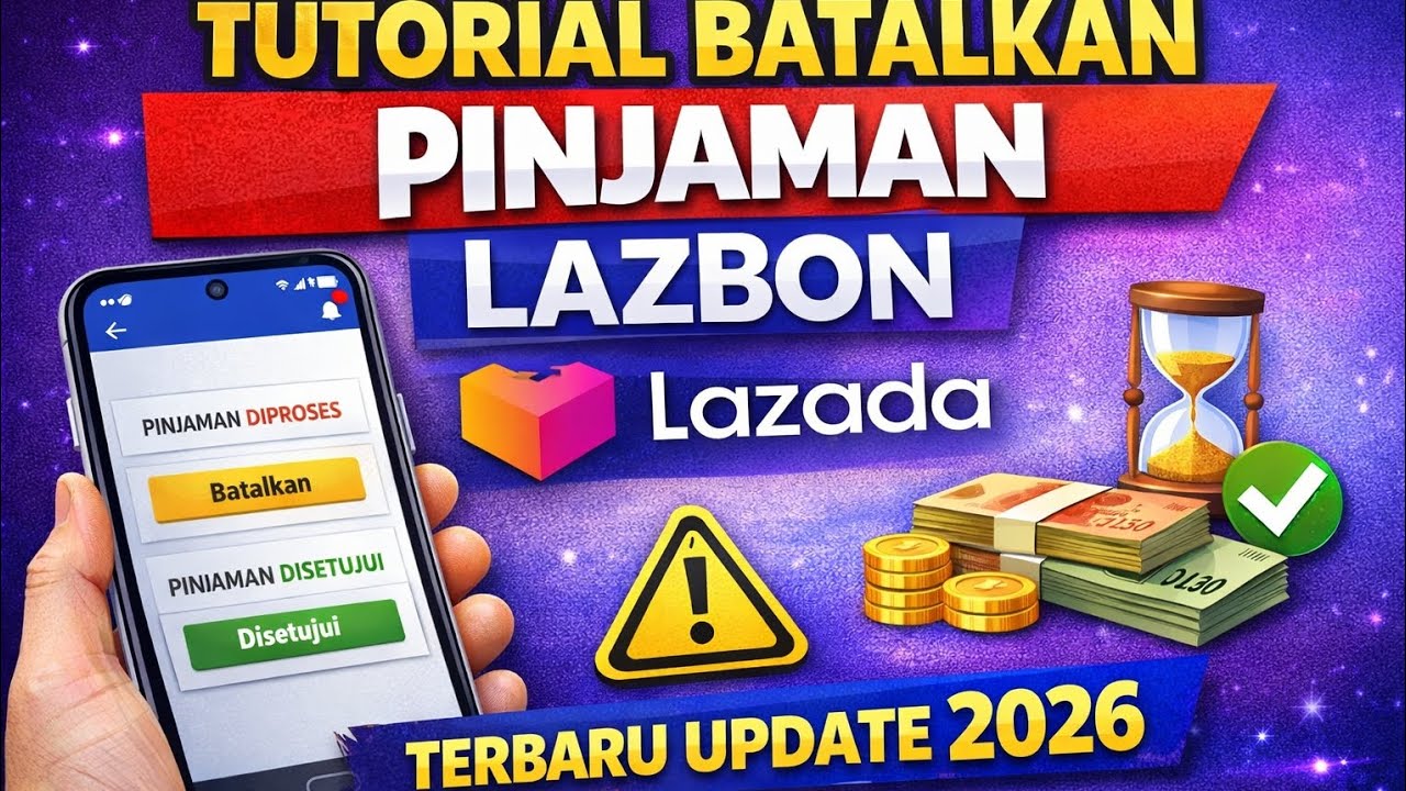 Tutorial Batalkan Pinjaman UATAS Terbaru Update 2026