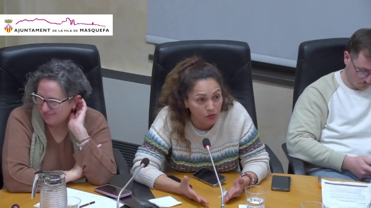 Ple Municipal Ordinari Masquefa 22 de gener de 2026