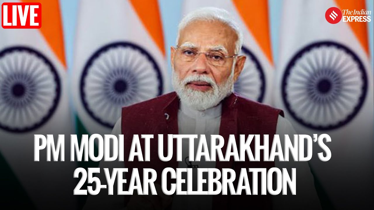 LIVE: PM Modi at Silver Jubilee Celebration of Uttarakhand&rsquo;s Formation in Dehradun