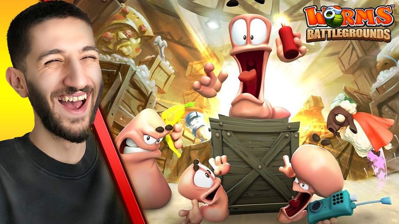 سر این بازی از رفیقام نا امید شدم 😂 Worms WMD