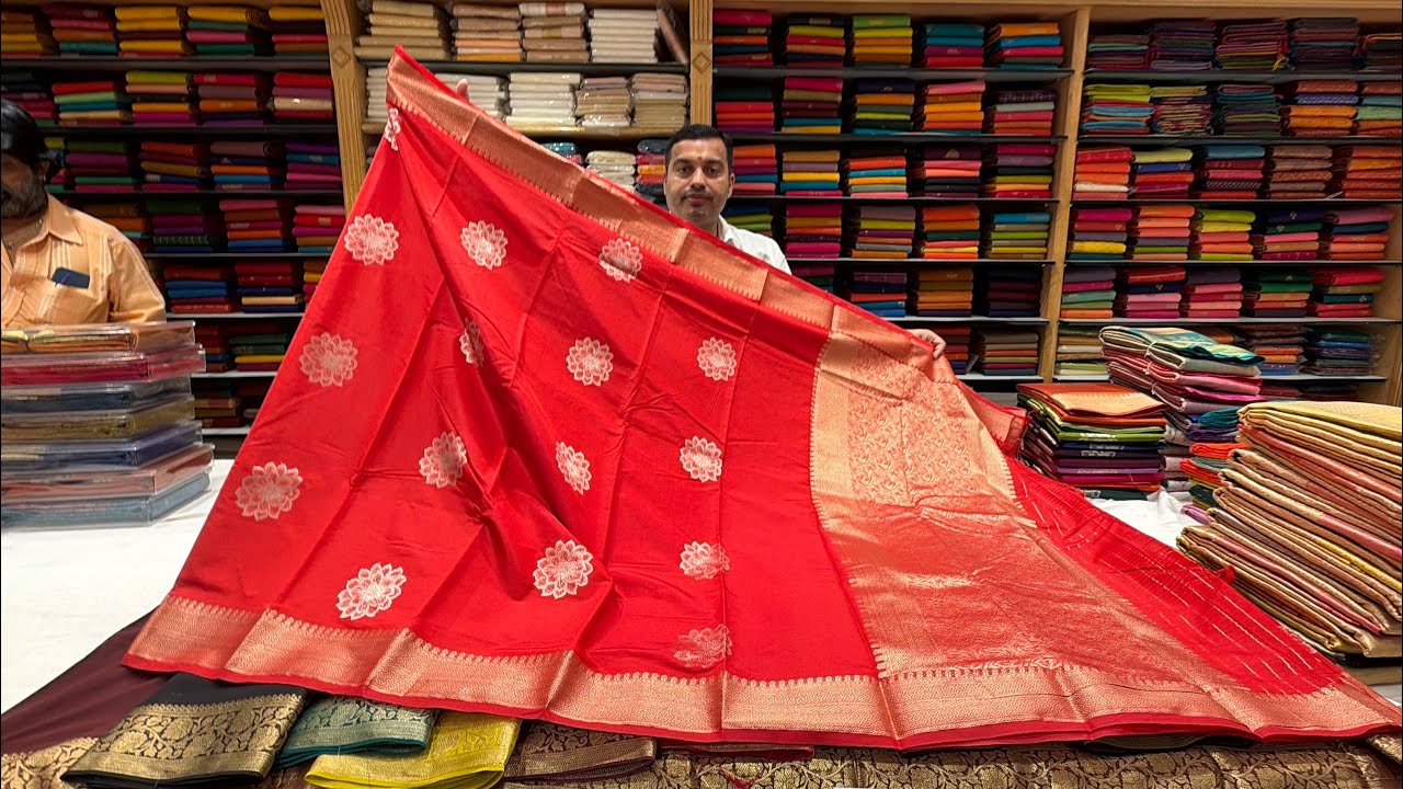 BUDGET FRIENDLY🥳🚨Bangalore Malleshwaram Tussar Silk, Semi Crepe & More with Free Shipping.