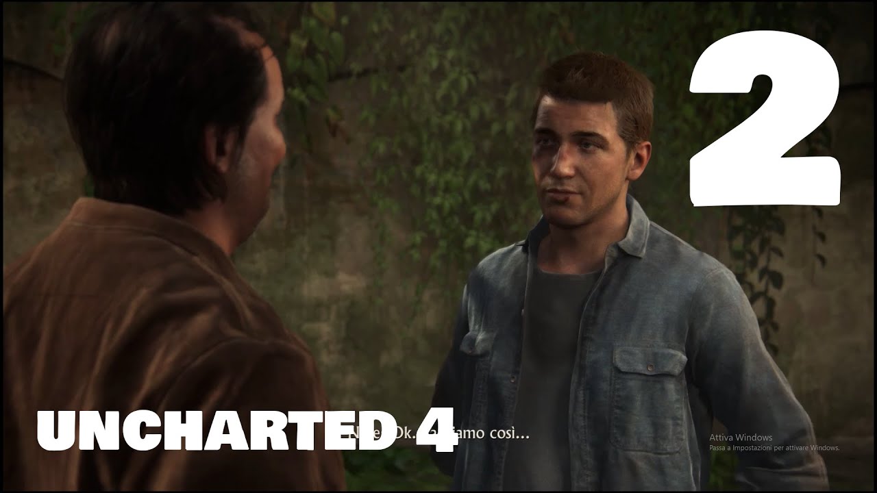 UNCHARTED 4(GAMEPLAY-PARTE 2)LA PRIGIONE