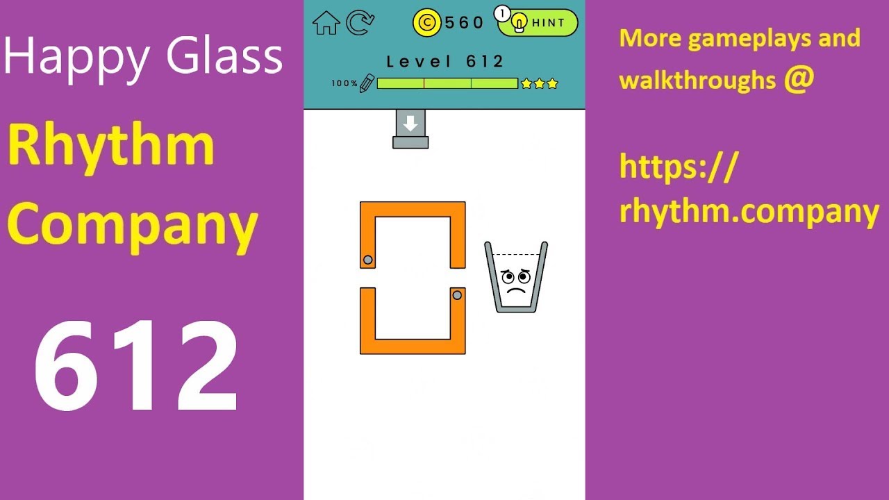Happy Glass Walkthrough Solution Level 612