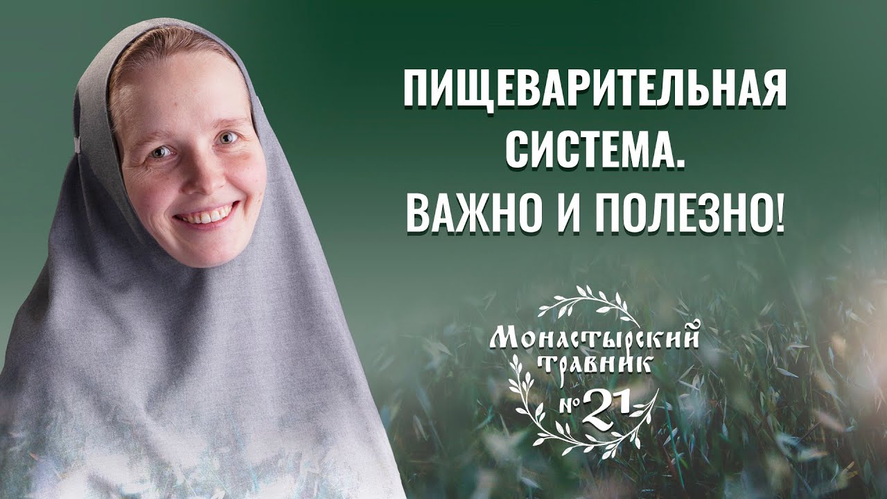 О важности здоровья пищеварительной системы. Какие травы помогут? Монастырский травник