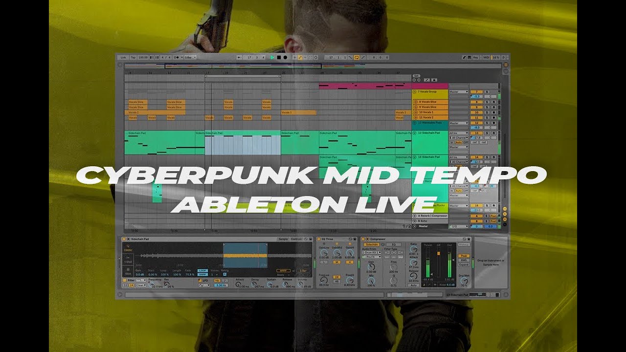 Как сделать CYBERPUNK MID TEMPO трек