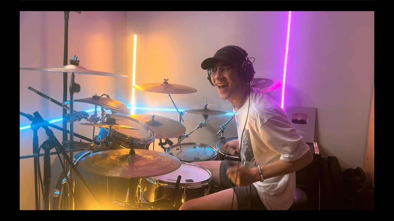 Locked Out Of Heaven by Bruno Mars | Nate Mueller Drum Cover (Acoustic)