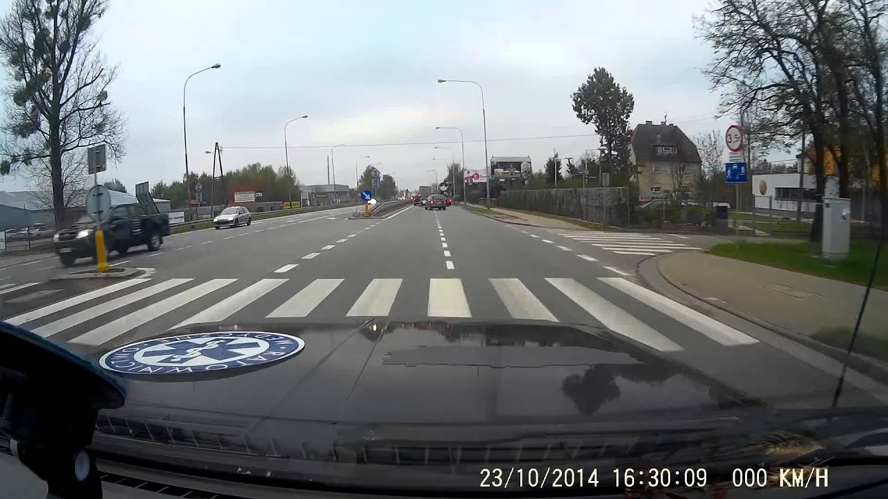 Dojazd do potrącenia Długołęka /k. Wrocławia