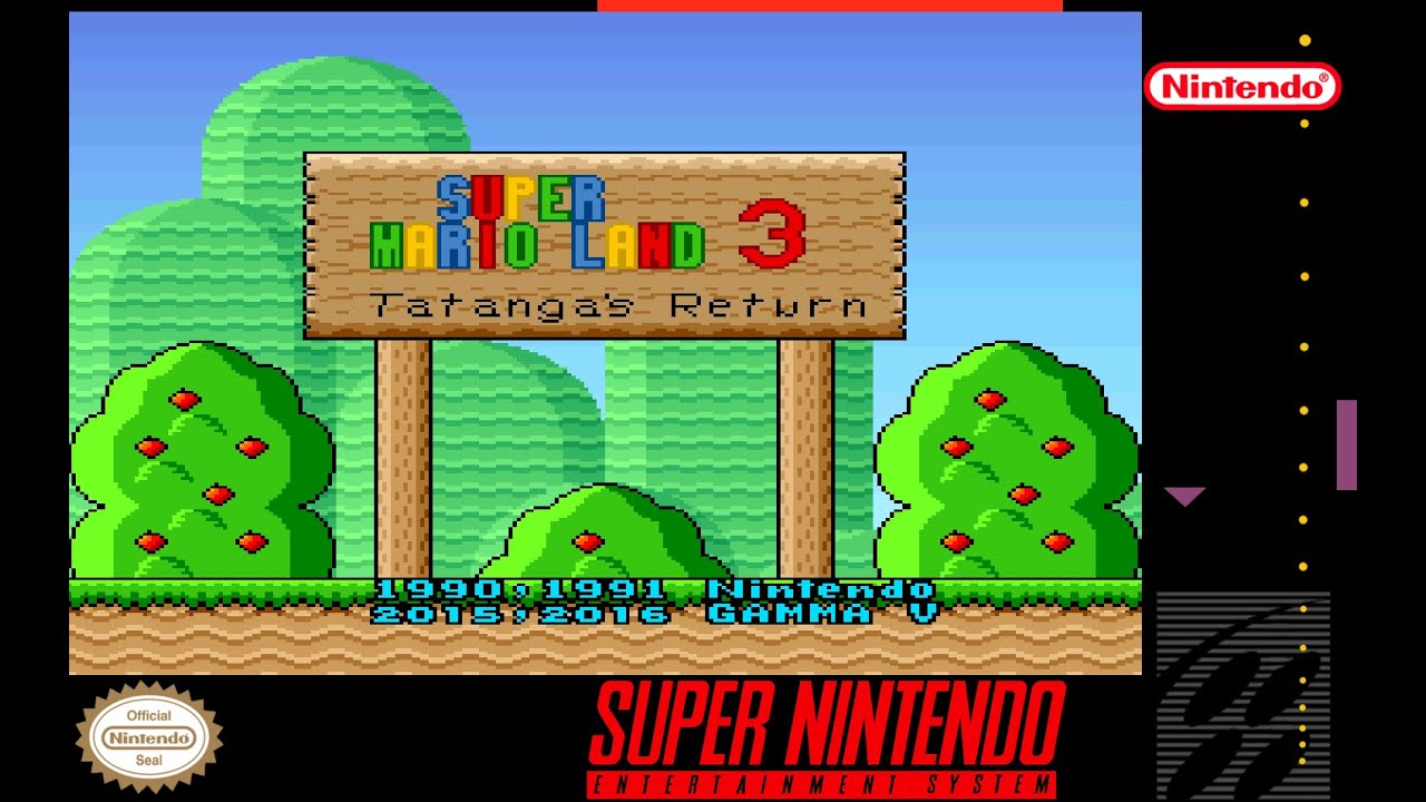 Super Mario Land 3: Tatanga's Return (V2.1) (2015,2016) | Прохождение | SMW Romhack