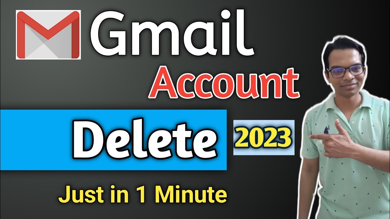 How to Delete Gmail Account Permanently I Delete Google Account 2023