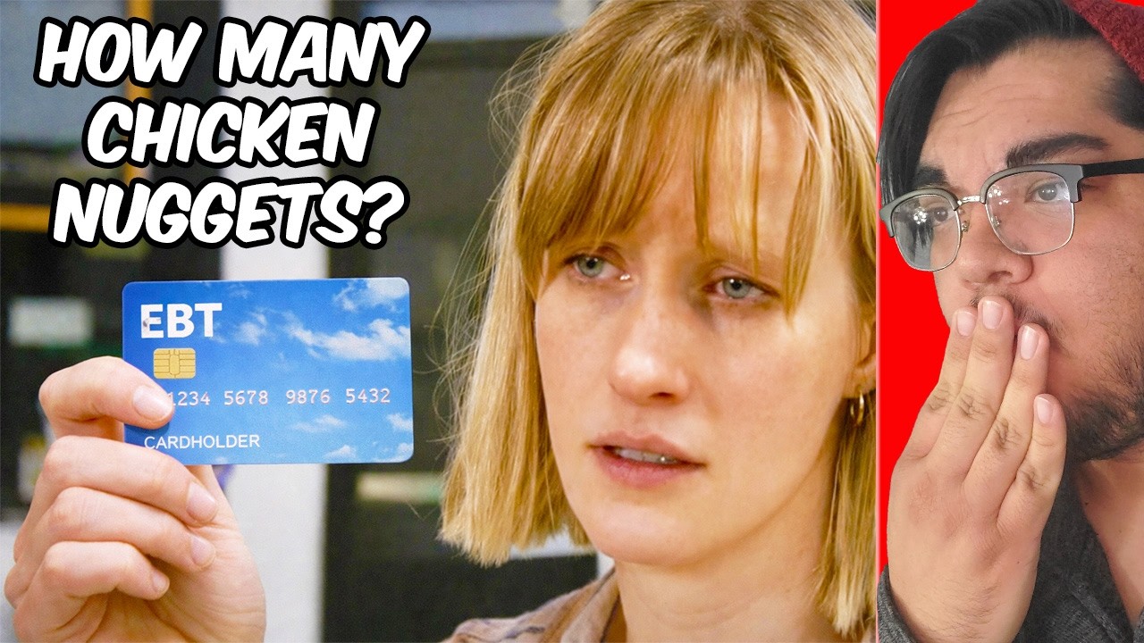 Глупая мамаша не может купить продукты.