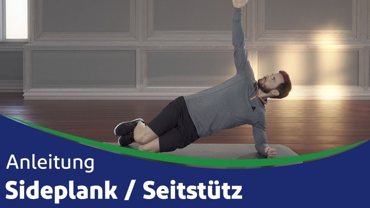 Sideplank / Seitstütz - Anleitung