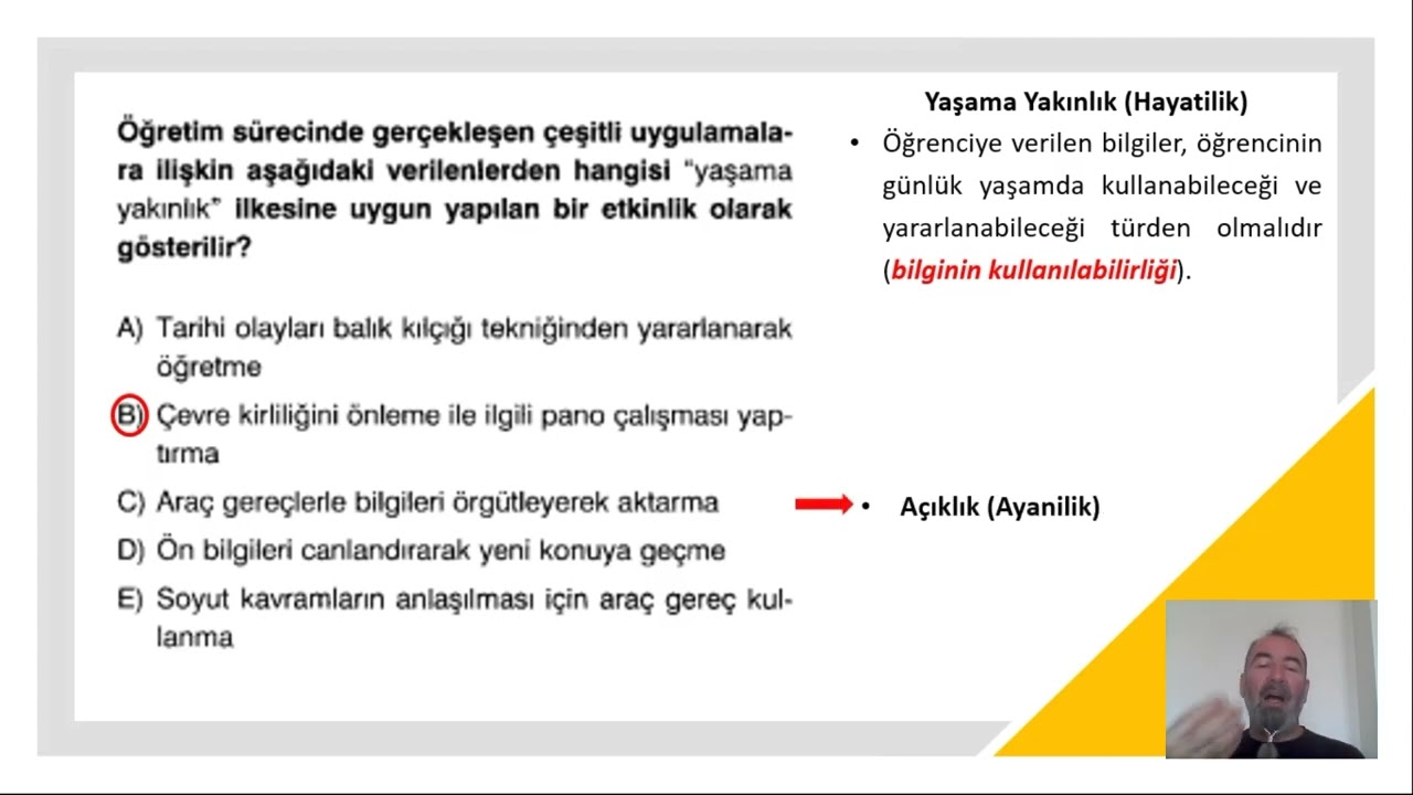 ÖYT100 - PS02 - Öğretim İlkeleri Soru Çözümü
