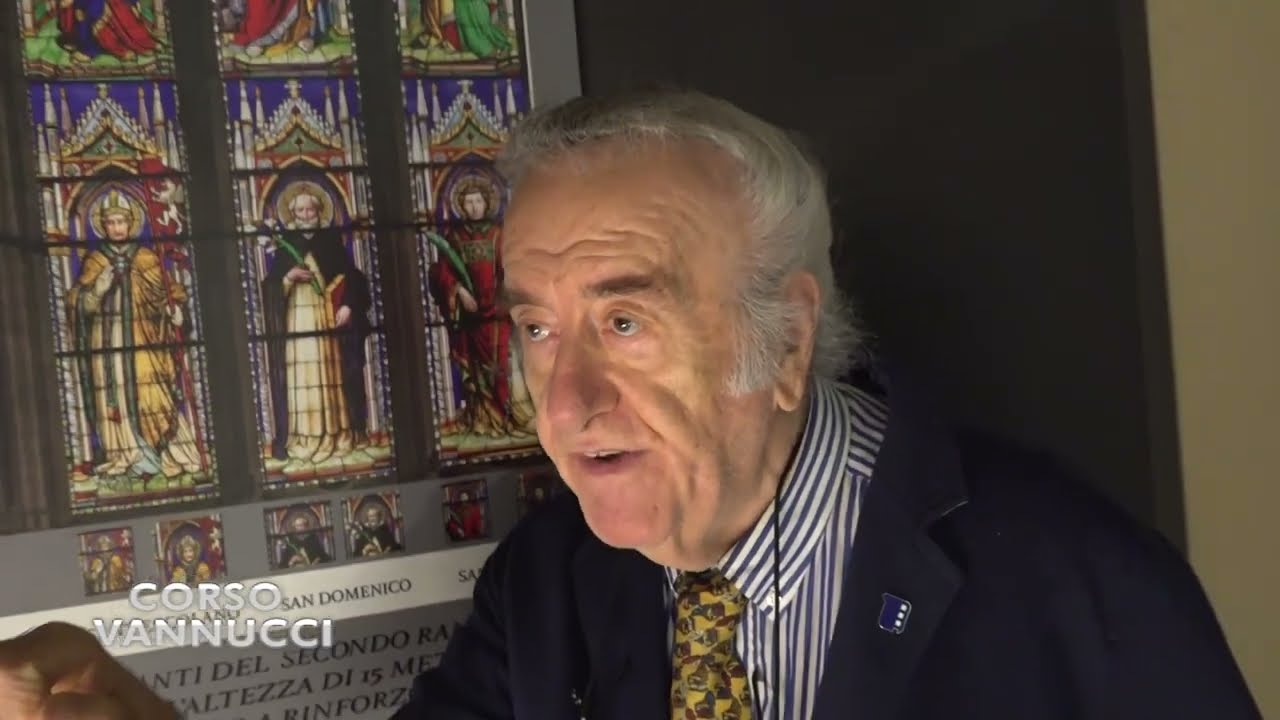 Perugia, tutti i segreti della vetrata di San Domenico nella mostra di Paolo Ficola