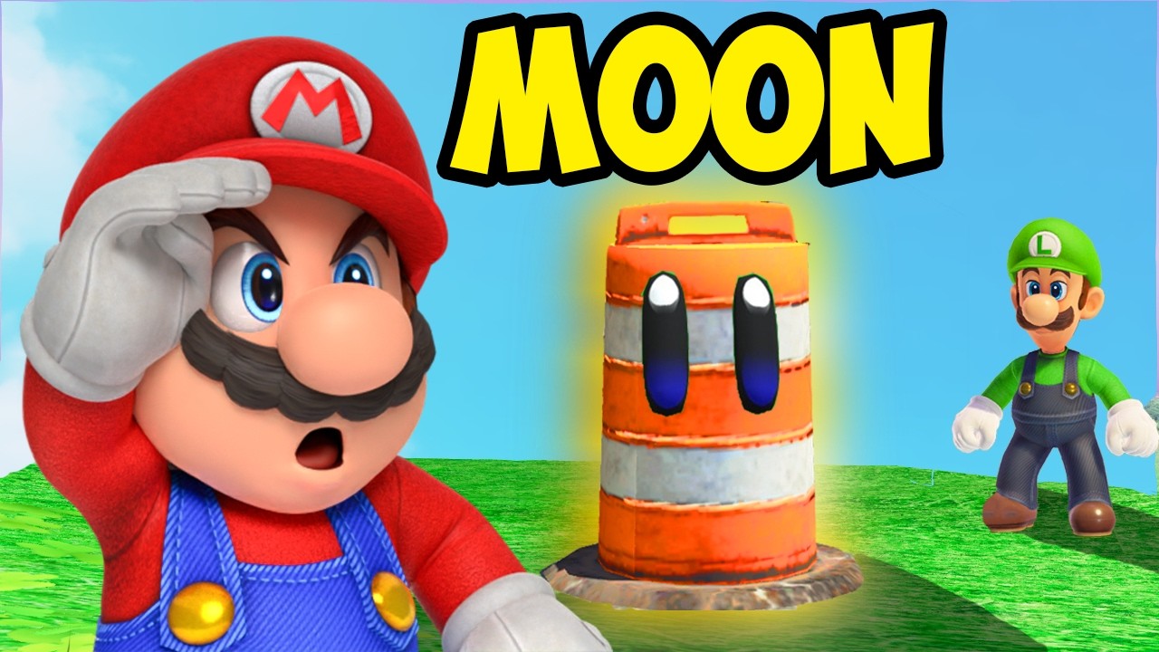 I hid CUSTOM Moons in Mario Odyssey
