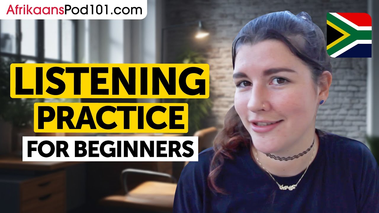 Afrikaans Listening Comprehension for Beginners