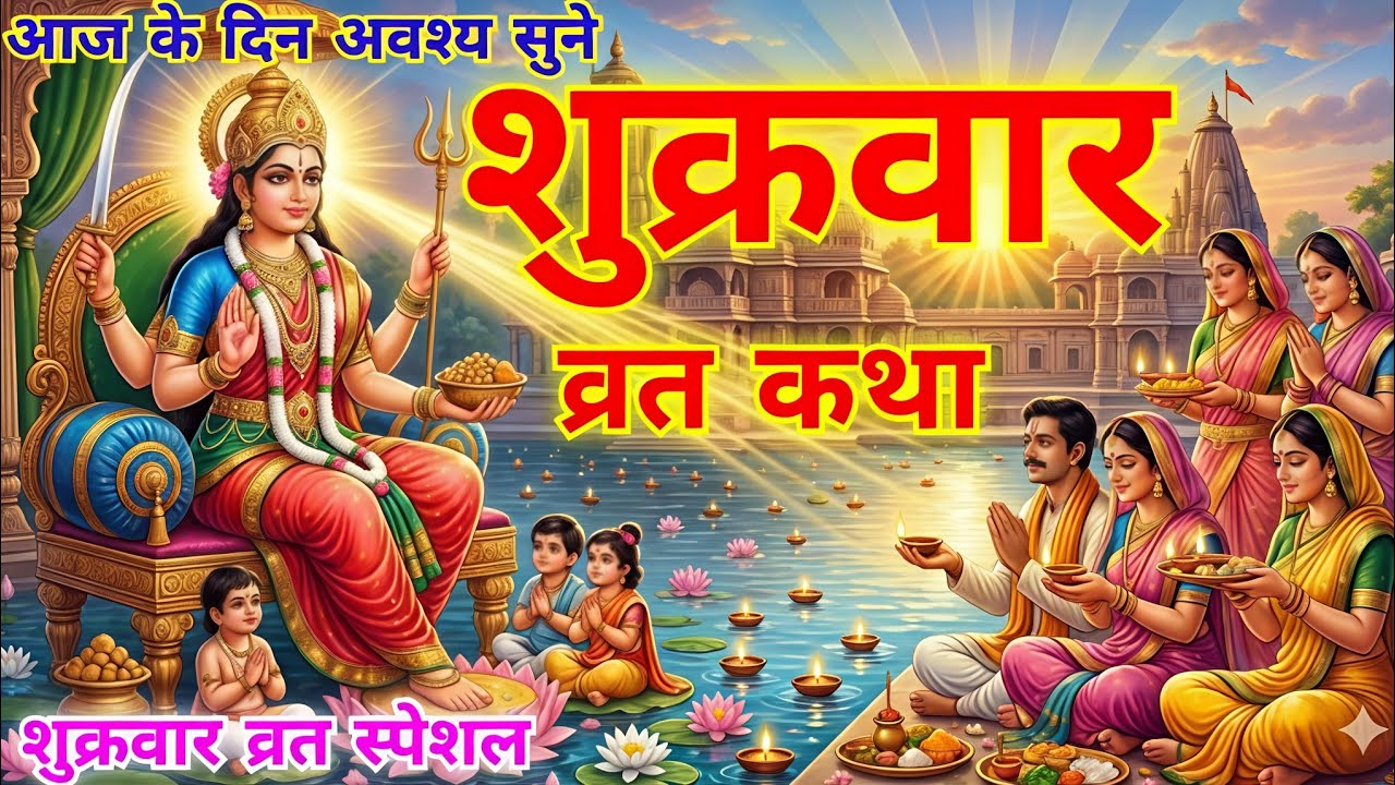 शुक्रवार व्रत कथा | Sukrwar vrat ktha | Ma Santoshi vrat ktha | माता संतोषी व्रत कथा | #शुक्रवारव्रत