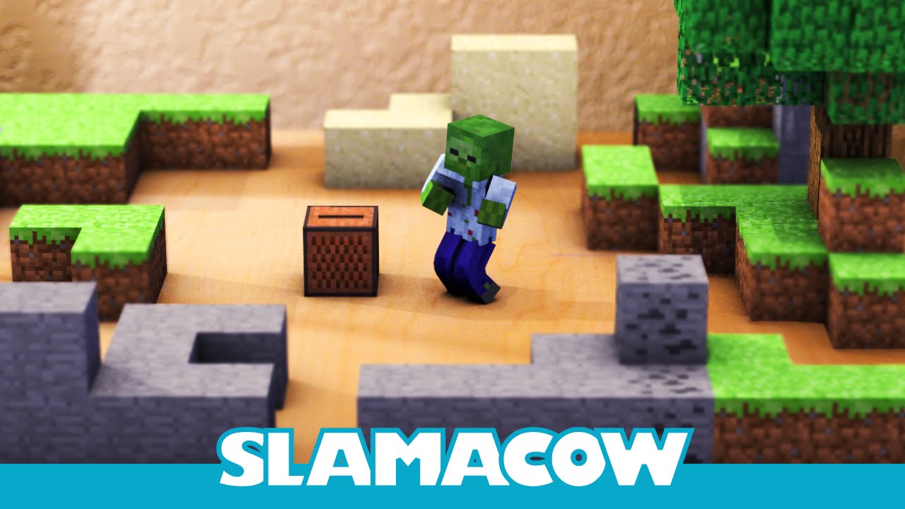 Minecraft Leaking into the Real World - Minecraft Animation - Slamacow