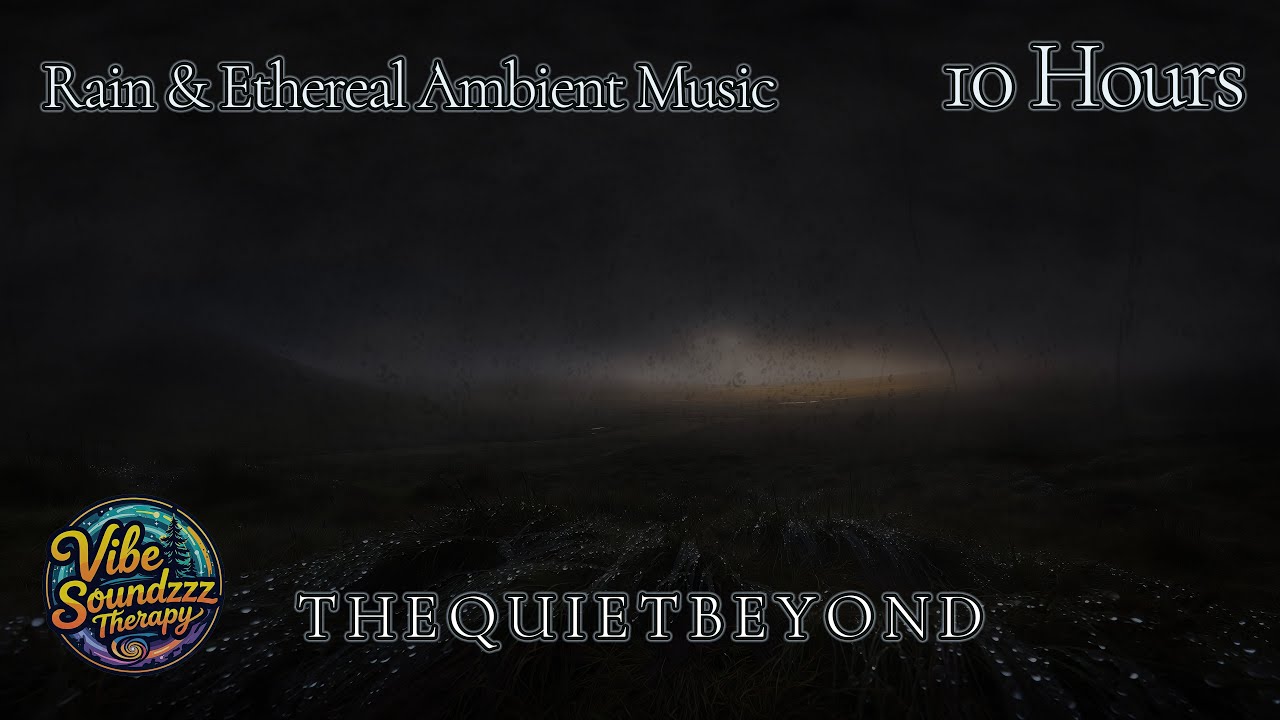 THE QUIET BEYOND — Rain & Ethereal Ambient Music | Deep Calm for Sleep & Reflection | 10 HOURS