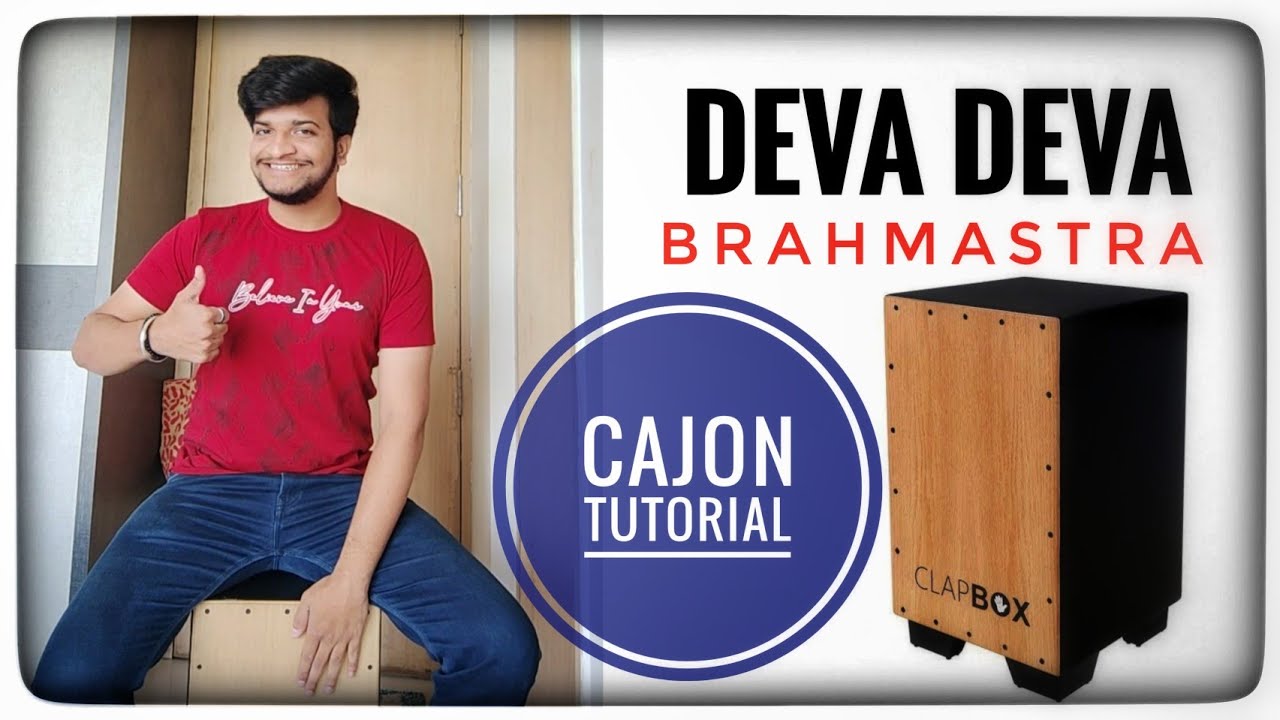 ▫️Deva Deva - Cajon Tutorial #devadevasong #brahmastra #kesariya #cajon #cajontutorial #tutorial 🪔